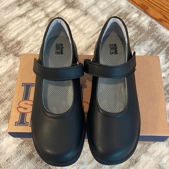 School Issue Other - School issue girls black Mary Jane Velcro shoe size 4